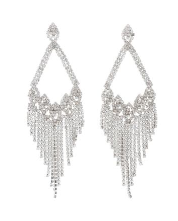 Rhinestone Post Earrings
