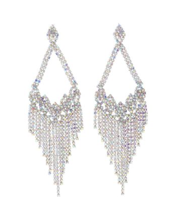 Rhinestone Post Earrings