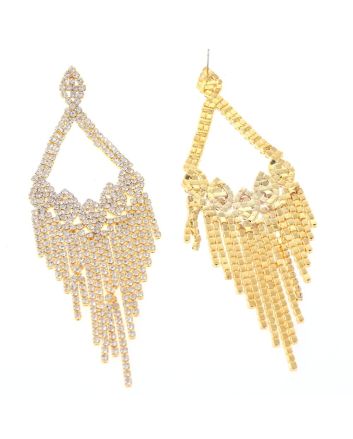 Rhinestone Post Earrings