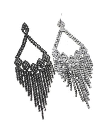 Rhinestone Post Earrings