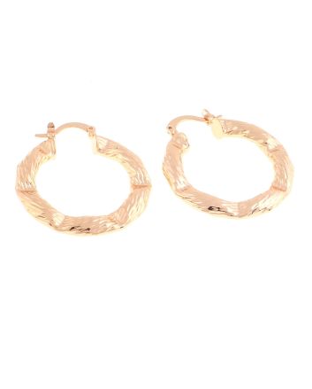 Gold Plated Hoop Earrings