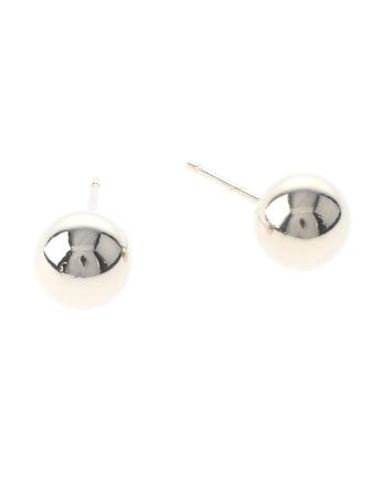 Silver Plated Earrings / 6 Pairs