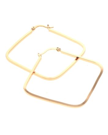Gold Plated Hoop Earrings