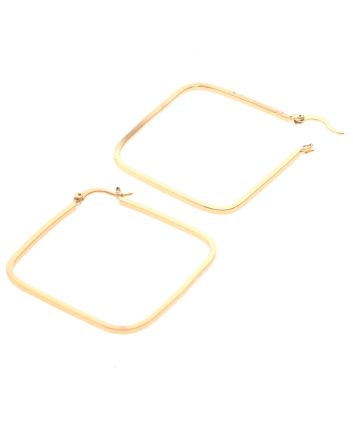 Gold Plated Hoop Earrings