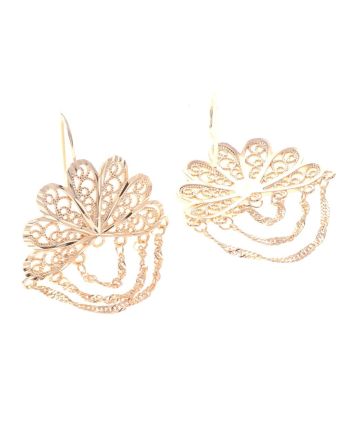 Gold Plated Hook Earrings