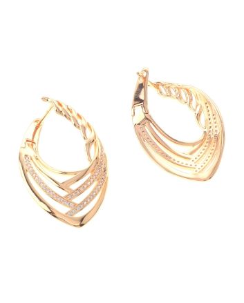 Gold Plated Drop Earrings