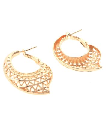 Gold Plated Hoop Earrings