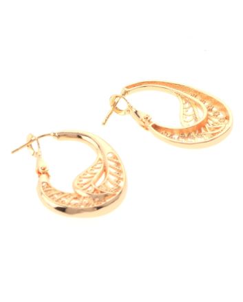 Gold Plated Hoop Earrings