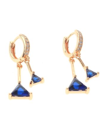 Gold Plated Dangle Earrings