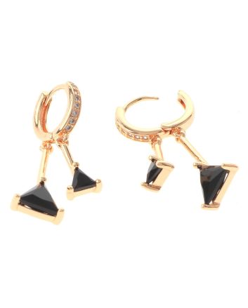 Gold Plated Dangle Earrings