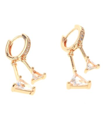Gold Plated Dangle Earrings