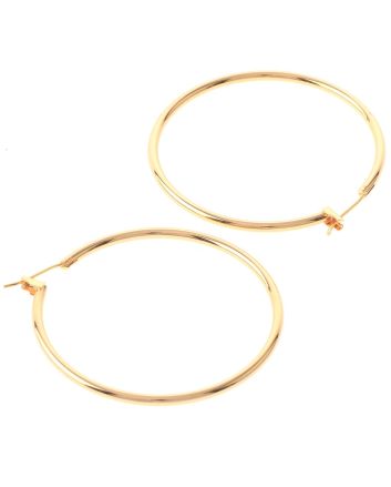 Gold Plated Hoop Earrings