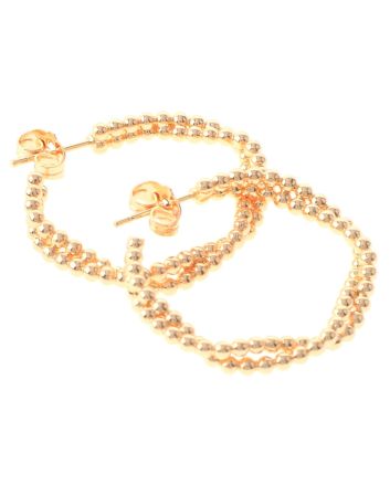 Gold Plated Hoop Earrings