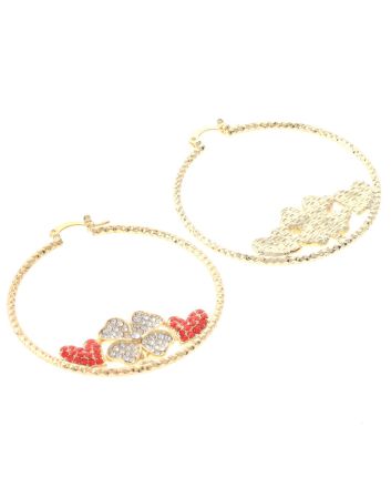 Gold Plated Hoop Earrings