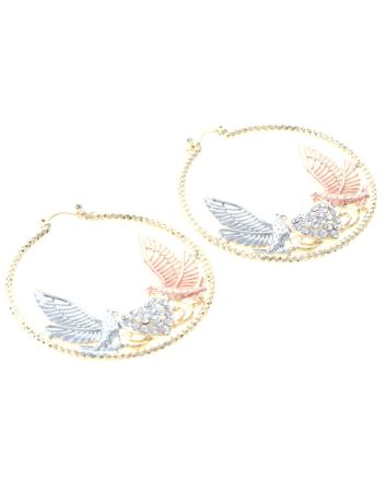Gold Plated Hoop Earrings