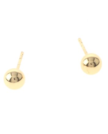 Gold Plated Earrings / 6 Pairs