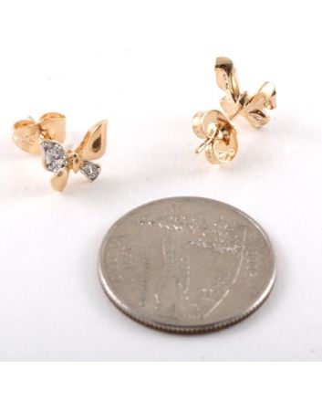 CZ Post Earrings