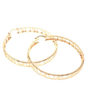 Gold Plated Hoop Earrings