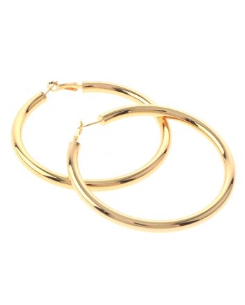 Gold Plated Hoop Earrings