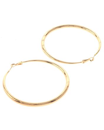 Gold Plated Hoop Earrings
