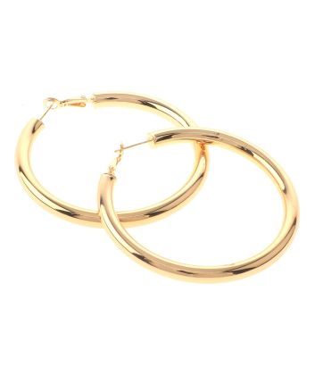 Gold Plated Hoop Earrings