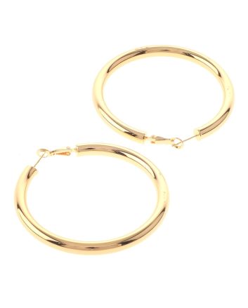 Gold Plated Hoop Earrings