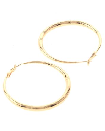 Gold Plated Hoop Earrings