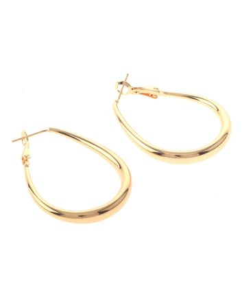 Gold Plated Hoop Earrings