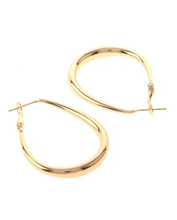 Gold Plated Hoop Earrings
