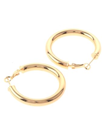 Gold Plated Hoop Earrings
