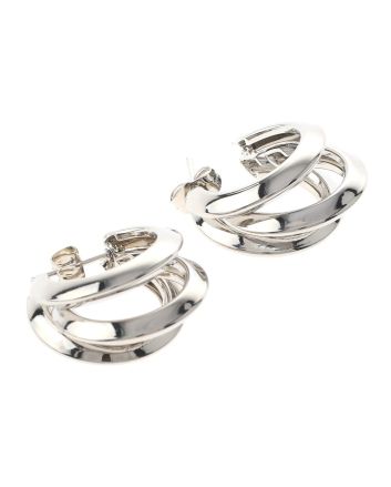 Silver Plated Post Earrings