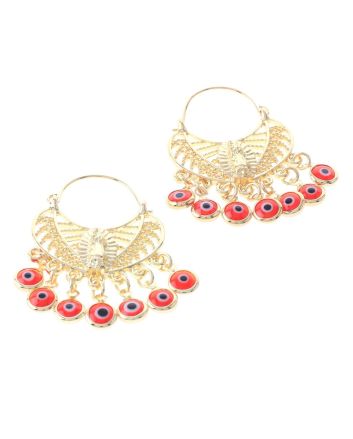 Gold Plated Hoop Earrings