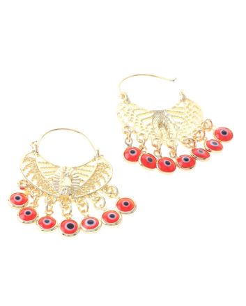 Gold Plated Hoop Earrings