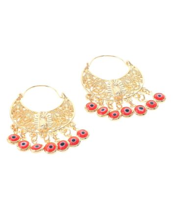 Gold Plated Hoop Earrings