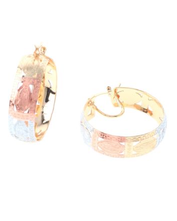 Gold Plated Hoop Earrings