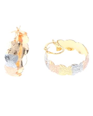 Gold Plated Hoop Earrings