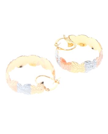 Gold Plated Hoop Earrings