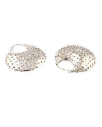 Rhodium Plated Earrings