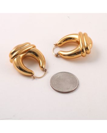 Plated Hoop Earrings