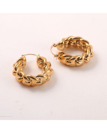 Plated Hoop Earrings