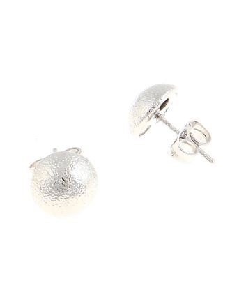 Plated Stud Earrings / 12 PC