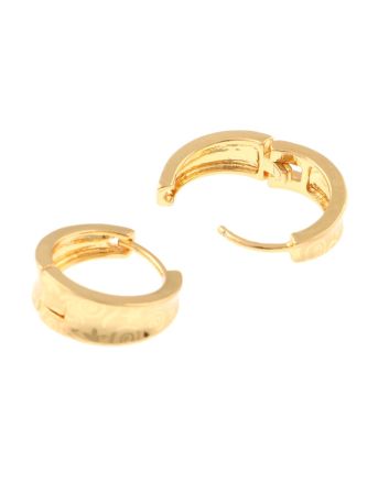 Gold Plated Hoop Earrings