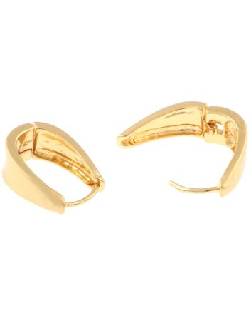 Gold Plated Hoop Earrings