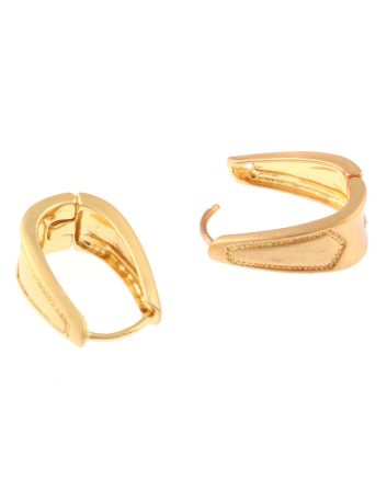 Gold Plated Hoop Earrings