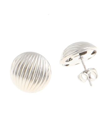 Plated Stud Earrings / 12 PC