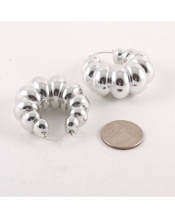Plated Hoop Earrings