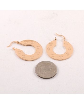 Plated Hoop Earrings