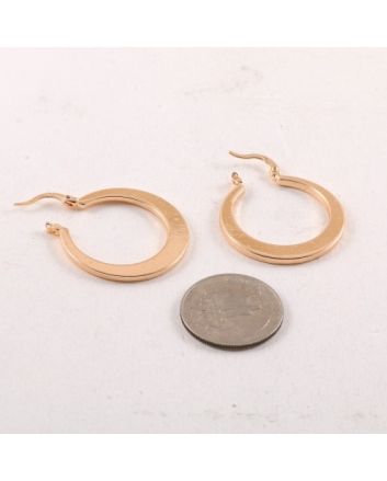 Plated Hoop Earrings