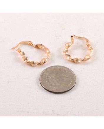 Plated Hoop Earrings