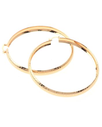 Gold Plated Hoop Earrings